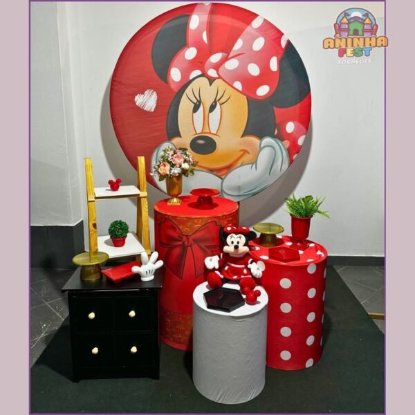 Kit Pegue e Monte Minnie Mouse: A Magia da Festa Encantada!