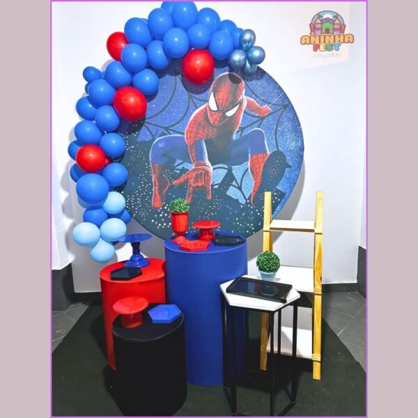 Kit Pegue e Monte Homem-Aranha: A Aventura Perfeita para sua Festa!