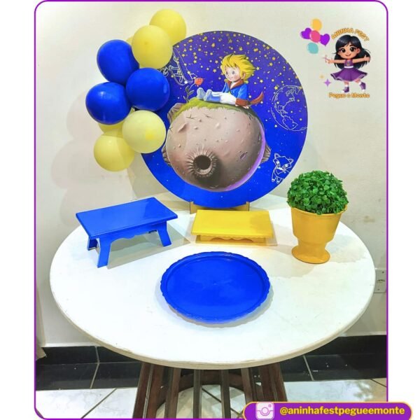 Mini Decoração de Mesa Tema Pequeno Princípe