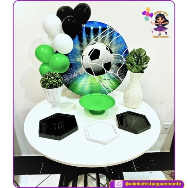 Mini Decoração de Mesa Futebol