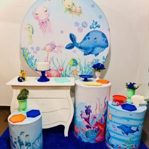 TEMA FUNDO DO MAR MENINOS